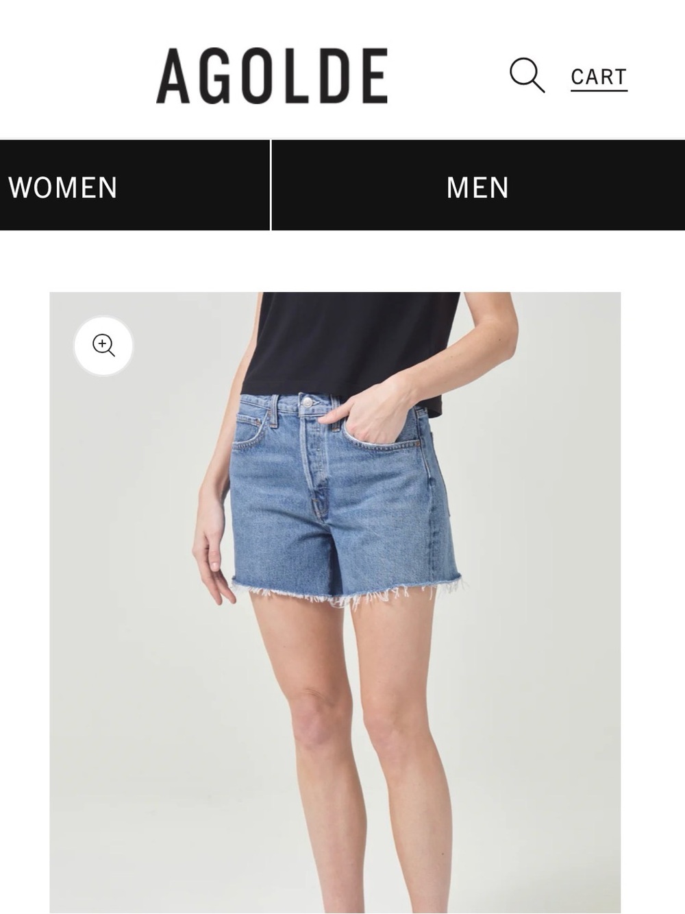 AGOLDE Parker Long Short